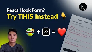 Stop Using React Hook Form Try TanStack Form with ShadCN UI