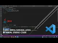 It s So Easy Install and Setup Java in Visual Studio Code