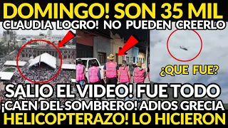 DOMINGO! SON 35 MIL, HELICOPTERAZO LO ACABAN HACER, SALIO EL VIDEO, CAEN DEL SOMBRERO ADIOS GRECIA