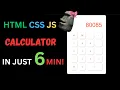 Build a Calculator with HTML CSS JavaScript Beginner Web Development Tutorial Step-by-Step