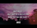 Three 6 Mafia - Half On A Sack (Lyrics)