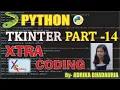 Tkinter Scroll Bar in tkinter How to make a scroll bar in python tkinter