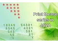Print series by using 3 for loops in JAVA