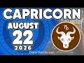 SPIRIT WANTS YOU TO HEAR THIS RIGHT NOW Horoscope for today AUGUST 22 2026