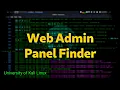 Web Admin Panel Finder