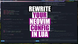 Configuring Neovim With Lua It s Easy