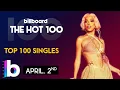Lagu Billboard Hot 100 Top Songs Of The Week (April 2nd, 2022) - EXTENDED EDITION