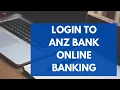 ANZ Online Login How to Sign in to ANZ Online Banking Account on Mobile 2026