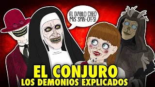 La Evolución de los Demonios de El Conjuro / Todos los Demonios Explicados (VERSIÓN ANIMADAS)
