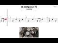 Blinding Lights  The Weeknd🥁 Hard Beginner Version