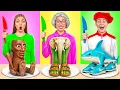 Download Lagu أنا مقابل جدتي في تحدي تحضير الطعام | المأجورون الطبخ المذهلة Multi DO Challenge