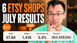 I Sold Digital Products on 6 Etsy Shops for 30 Days Here Are the Results