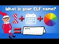What s Your Christmas Elf Name First Letter of Name Birth Month Fav Color