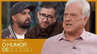 Os 4 Amigos falam sobre o início do grupo e a inspiração para o humor! | Conversa Com Bial | GNT