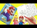 The Super Mario Bros Movie Coloring Activity Book with Peach Bowser and Toad