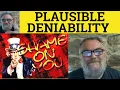 Plausible Deniability Meaning - Plausible Deniability Definition