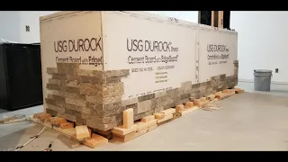 Basement Bar Using Air Stone from Lowe s