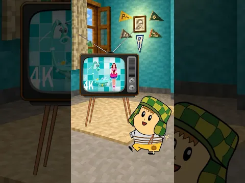 Chavito no se quiere bañar 🧼🤮 #chavodel8 #peppapig #minecraft