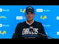 Jim Harbaugh Postgame Press Conference Vs 49ers LA Chargers