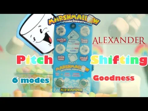 Alexander Pedals Marshmallow Artificial Sweetener (Dual Modulated