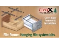 CompX Timberline - File Frame Cross Rails Removal Installation