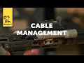 Quick Tip Cable Management for Firearm Accessories
