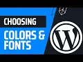 Setting Up Colors Fonts In WordPress Kadence Theme WordPress Masterclass Part 56