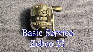 Zebco 33 How To Do a Basic Service