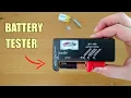 Best Battery Tester Checker for Small Household Batteries AA AAA 9V