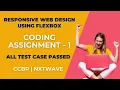 CODING ASSIGNMENT 1 CSS FLEXBOX Web Design using Flexbox CCBP NXTWAVE