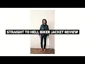 FINDING THE PERFECT LEATHER JACKET Straight To Hell Leather Jacket Review