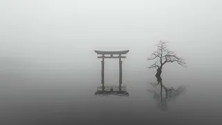 Black and White Torii Gate | 4K Ultra HD Wallpaper & Screensaver – No Sound – Engine Wallpaper