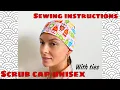 Unisex scrub cap sewing instructions