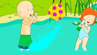 Caillou at the Lake Caillou Cartoon