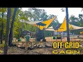 Download Lagu A lifetime playscape for the off grid cabin, natural stone retaining wall, chipping wood