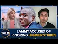 Supporters Of Pro-Palestine Hunger Strikers Demand David Lammy Takes Action