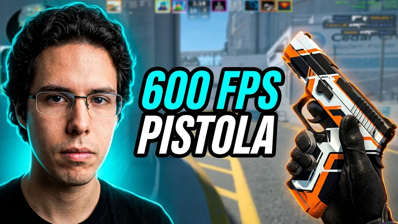 JUEGO CS2 A 600 FPS y SOLO USO PISTOLA en CS2 #cs2 #counterstrike2