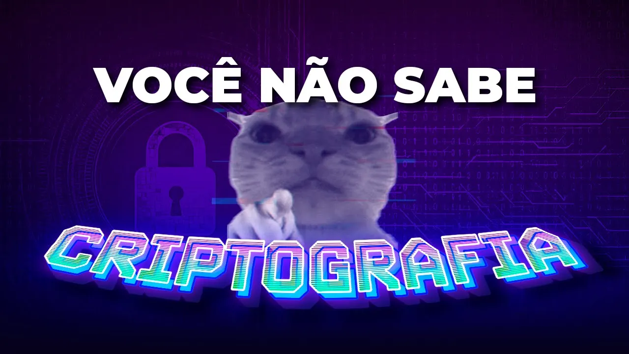 VOCÊ NÃO SABE CRIPTOGRAFIA