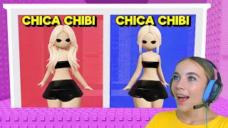 JUGAMOS LA TORRE TROLL DE QUE PREFIERES VERSION CHIBI (ROBLOX)