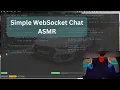 ASMR Programming WebSocket Chat APP ASMR Keyboard