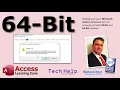 Make Your Microsoft Access Databases Safe with 32-Bit and 64-Bit Versions of Office PtrSafe