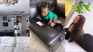 davido visits fiance chioma and son ifeanyi as she finally forgive him