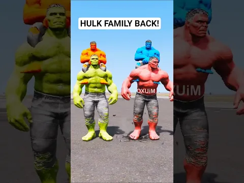 😱 2 HULK BROTHERS RIDE SKIBIDI TOILETS! Venom Steals Them — Hulks STRIKE BACK! 💥 | GTA 5 #shorts