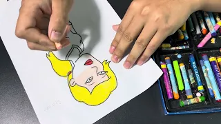 How to Color Scaren Character