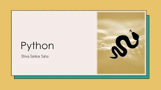 Variables and Constants in Python