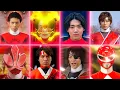 All Red Sentai Rangers Henshin! (1991►2025)