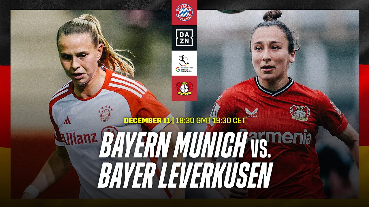 Bayern Munich vs. Bayer Leverkusen | Frauen Bundesliga ...