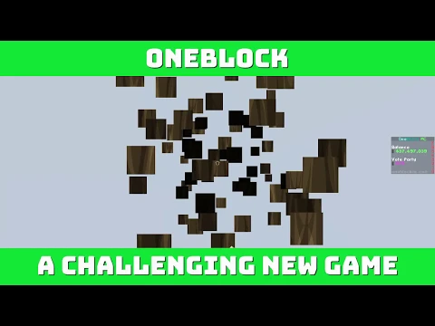 Minecraft server video for OneBlockMC One Block