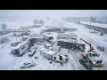 California in Chaos Massive Snowstorm Freezes Highway Led to Pileup Accidents at I-80 Donner Pass