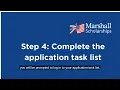 Marshall Scholarship Application - Applicant Guidance